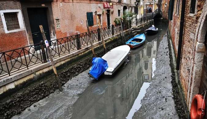 Alert w Wenecji. Miasto może zamienić się w "cuchnące bagno"