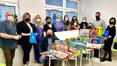 Szczecińska szkoła wsparła pacjentów oddziału okulistyki dziecięcej