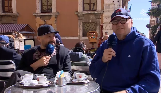 Tomasz Swędrowski i Jakub Bednaruk przed meczem Perugia - ZAKSA. WIDEO