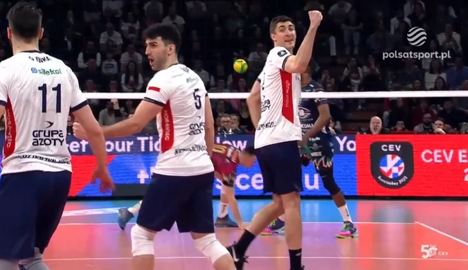 Rozbił Perugię zagrywką! David Smith jednym z bohaterów ZAKSY. WIDEO
