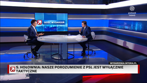 Jak przejdziemy wybory, to trzeba będzie to zmienić - powiedział Szymon Hołownia w programie "Gość Wydarzeń" o nazwie swojej partii - Polska 2050 Szymona Hołowni. Zakomunikował w ten sposób, że jego imię i nazwisko zniknie z szyldu partii. Lider Polski 2050 wypowiedział się też o strategii wprowadzania polityków na listy wyborcze w przypadku sojuszu z PSL-em.