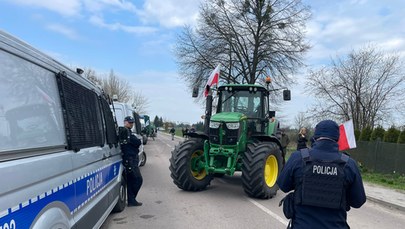 Protest rolników w Hrubieszowie potrwa do przyszłej środy
