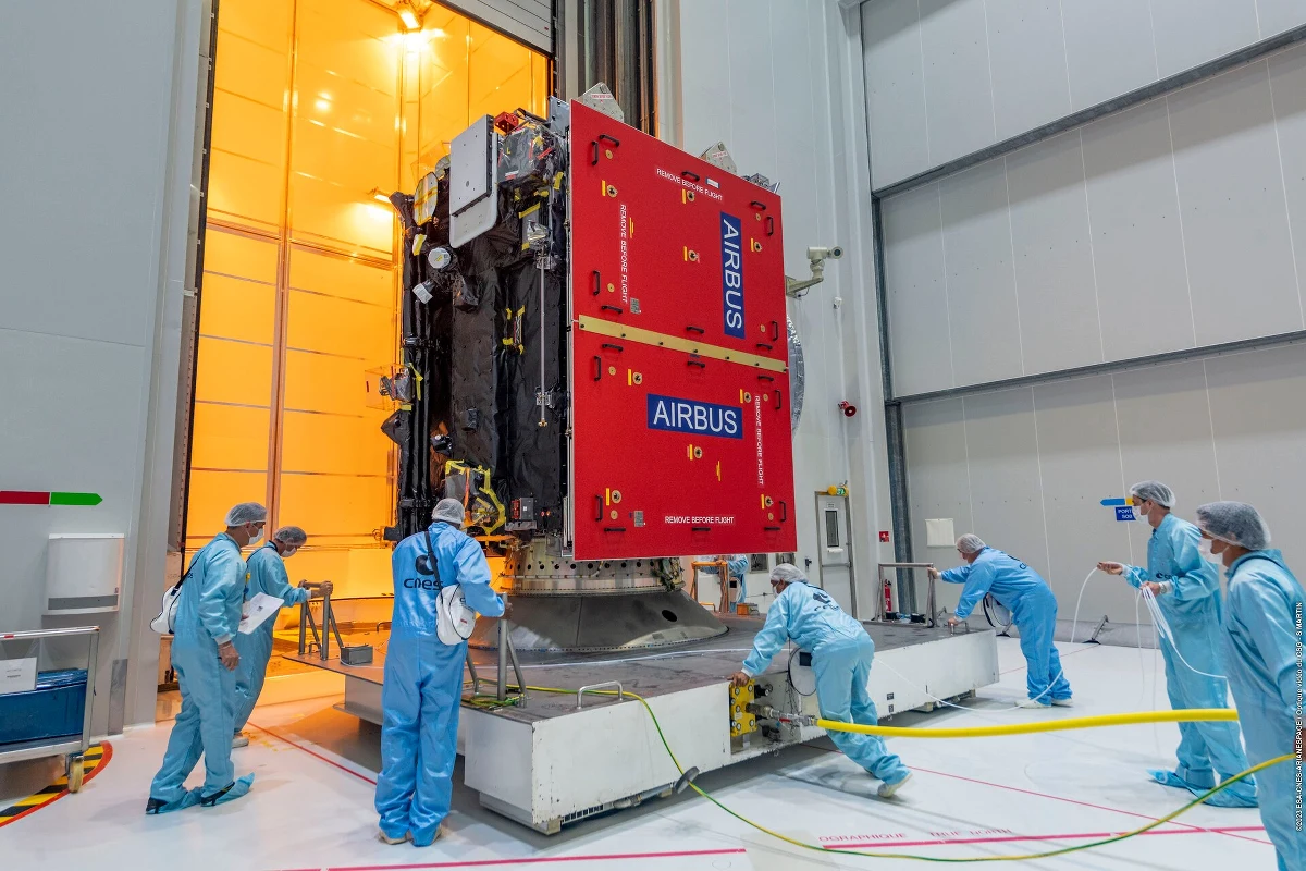 W czwartek po 14:00 polskiego czasu z Europejskiego Portu Kosmicznego w Gujanie Francuskiej wystartuje sonda JUICE. Ma ona zbadać księżyce Jowisza. Na jej pokładzie znajdą się instrumenty badawcze z Polski.