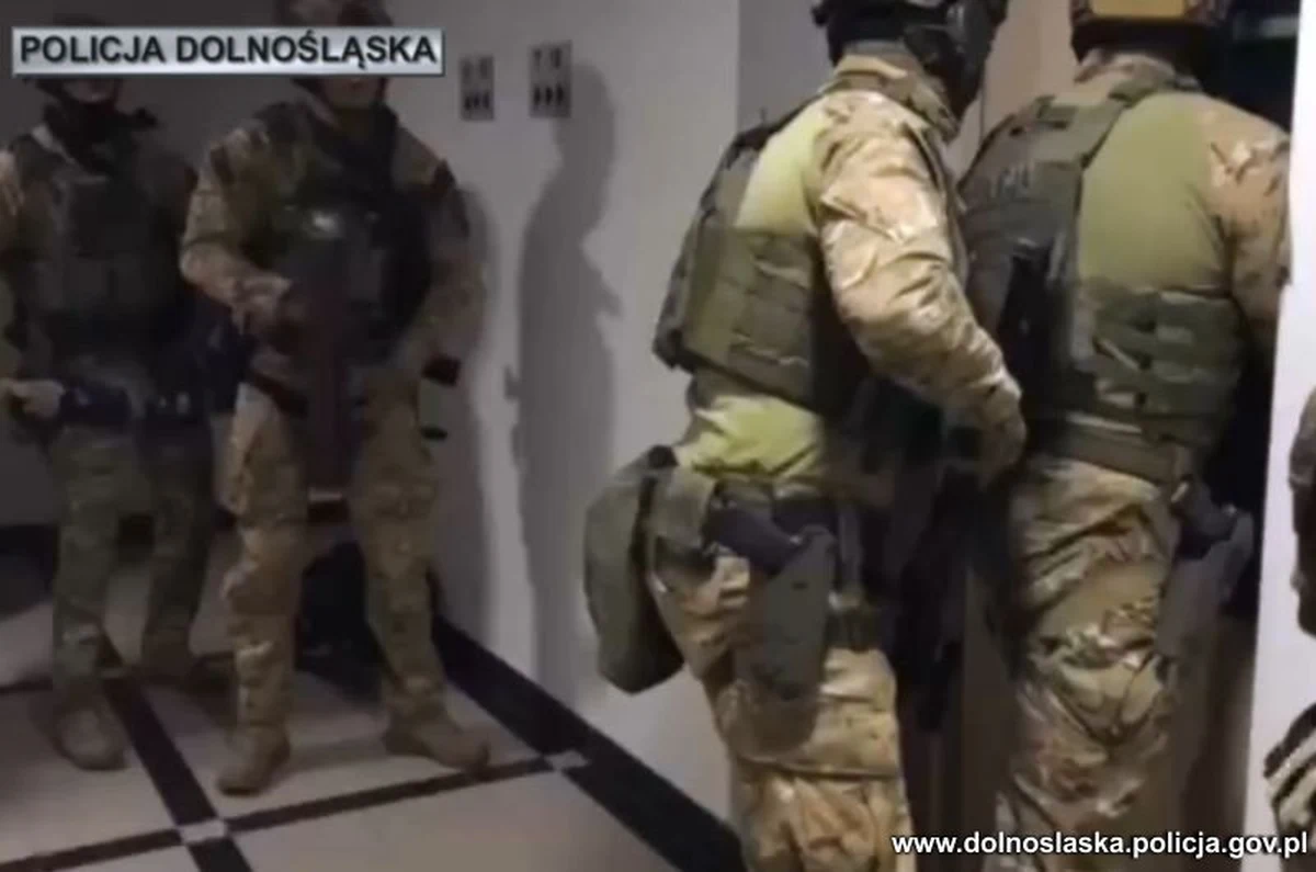 Policja we Wrocławiu zatrzymała dziewięć osób w sprawie obrotu znacznymi ilościami substancji psychotropowych i środkami odurzającymi. Ogółem zabezpieczono blisko 20 kilogramów amfetaminy, 3 kilogramy suszu roślinnego oraz broń palną.