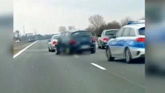 Pościg na autostradzie A4. 40-latek pod wpływem alkoholu i kokainy 