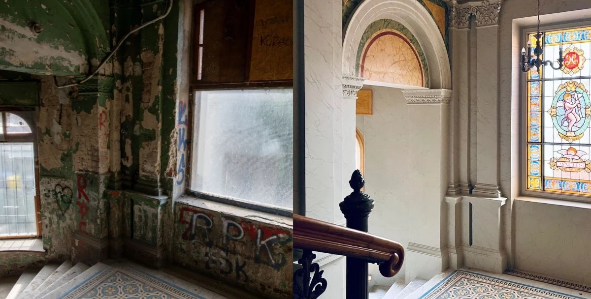 Do puli wyremontowanych kamienic przy ulicy Włókienniczej dołączy za chwilę budynek pod numerem 15. Zobaczcie jak prezentuje się na zdjęciach.