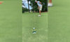 Precyzyjne uderzenie golfisty. Zobacz