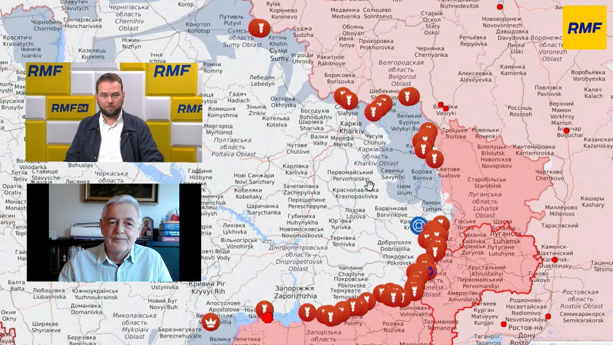 Obecna trudna sytuacja w Donbasie, wyciek tajnych dokumentów Pentagonu oraz termin i przebieg ewentualnej kontrofensywy Ukraińców - to główne tematy najnowszego odcinka naszego cotygodniowego programu Rzut na mapę.