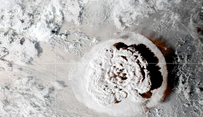 Szokujące ustalenia. Wybuch wulkanu Tonga silniejszy od ataku na Hiroszimę
