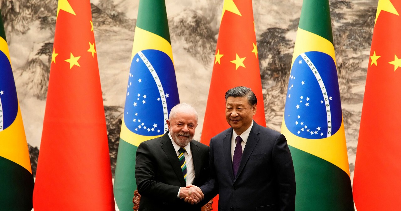Chiny i Brazylia coraz bliżej wbrew USA. Symboliczne gesty dwóch stolic