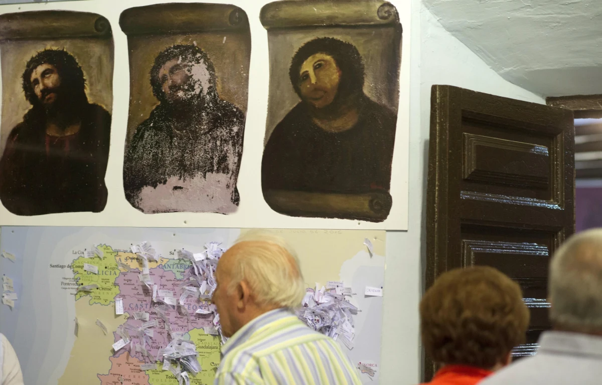 Hit internetu na deskach opery. Chodzi o sprawę fresku "Ecce homo" - "Oto człowiek" - z kościoła w Borja w prowincji Saragossa w Hiszpanii. Cecylia Giménez parafianka-seniorka w 2012 roku amatorsko odmalowała niszczejące malowidło. "Nowy" wizerunek Jezusa stał się wiralem, memem i hitem w sieci. Jak podaje portal Operawire, we wrześniu w Las Vegas odbędzie się premiera opery komicznej o pani Cecylii. 