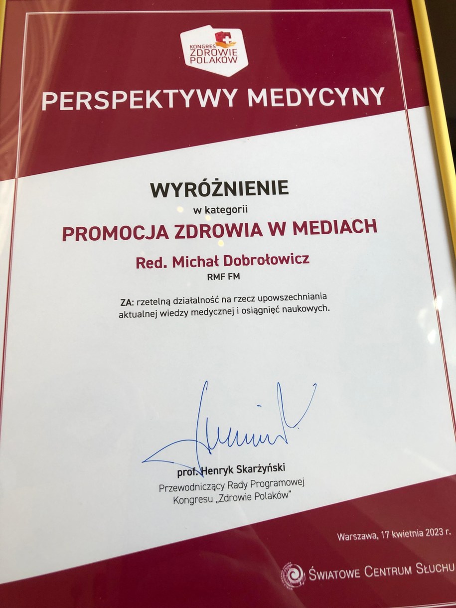 /Michał Dobrołowicz /RMF FM