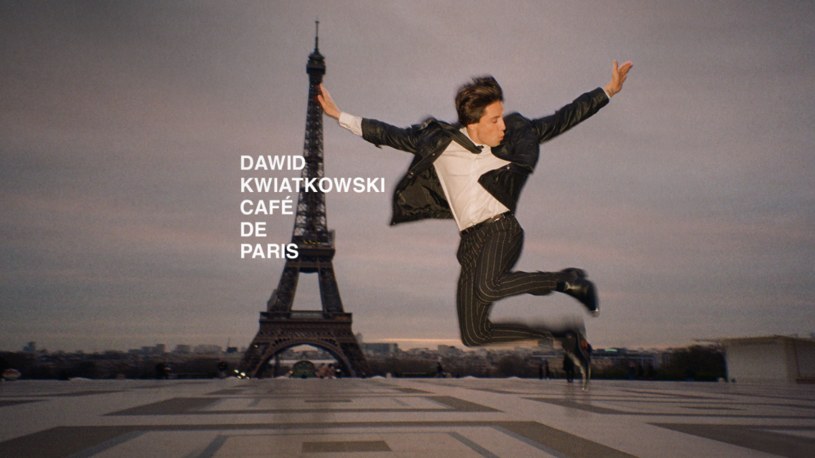 Dawid Kwiatkowski otwiera kawiarnię w Paryżu. Nowy utwór "Café de Paris" już dostępny! To pierwszy singel zapowiadający nowy materiał wokalisty. 