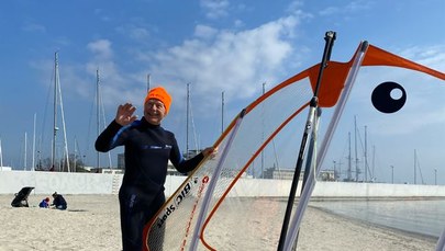 ​89-latek najstarszym windsurferem na świecie. Pobił rekord Guinnessa