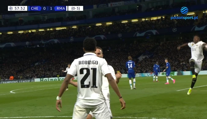 Chelsea – Real Madryt 0-1. Gol Rodrygo. WIDEO