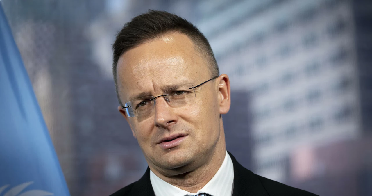 Minister spraw zagranicznych Węgier Peter Szijjarto 