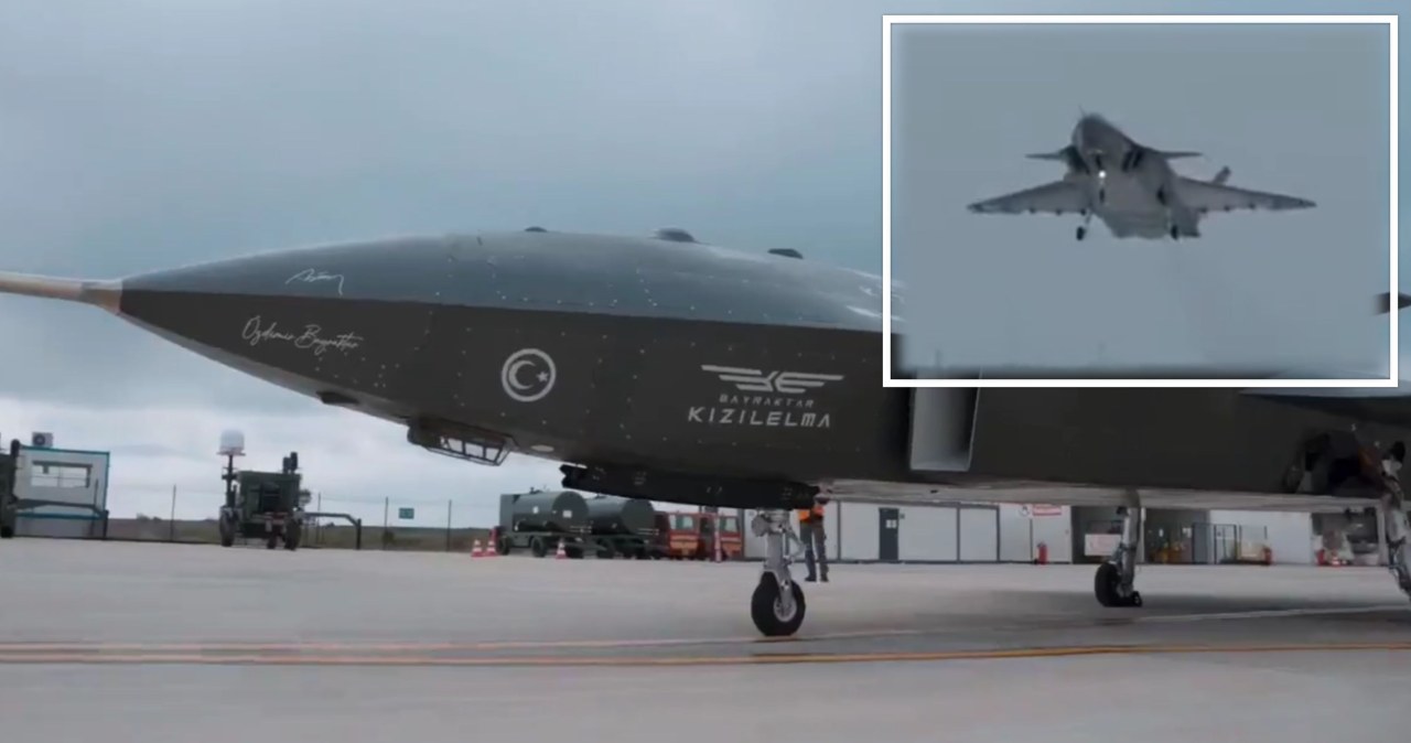 Turcja testuje bomby kierowane dla odrzutowego drona bojowego KIZILELMA