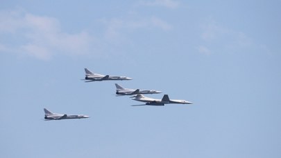 Osiem rosyjskich bombowców nad wodami neutralnymi