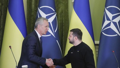 Szef NATO w Kijowie: Miejsce Ukrainy jest w Sojuszu