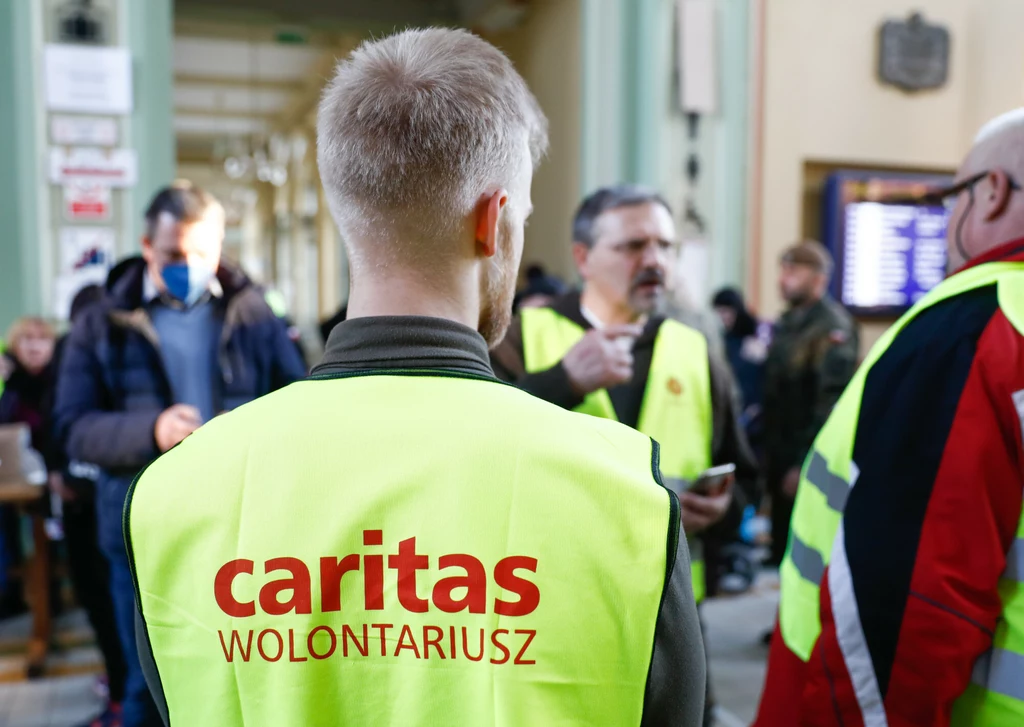Wolontariusze Caritas Polska