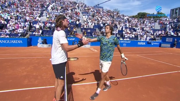 Skrót meczu Lorenzo Musetti - Stefanos Tsitsipas.