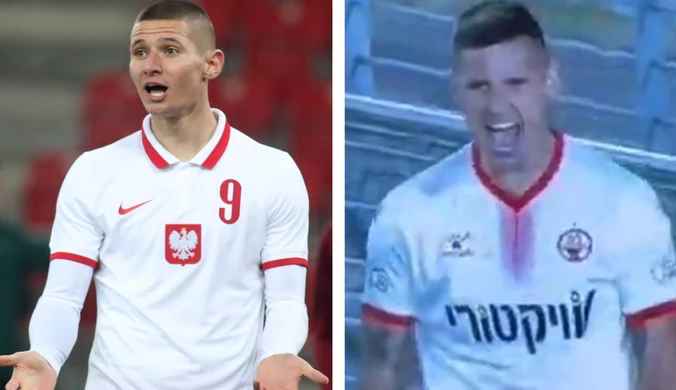 Szokujący wybryk polskiego piłkarza w Izraelu. Wideo krąży już po sieci 