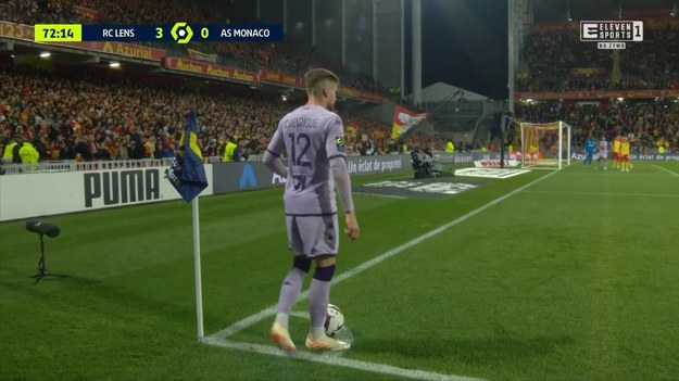 Skrót meczu RC Lens - AS Monaco 3-0. 

Bramki: 9. Openda, 16. Openda (Machado), 56. Thomasson (Openda)
