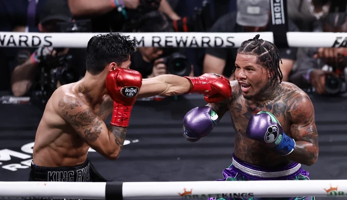 Walka Gervonty Davisa z Ryanem Garcią nie zawiodła. Efektowny nokaut w siódmej rundzie