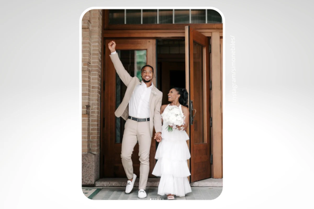 Słynna gimnastyczka Simone Biles i Jonathan Owens, zawodnik drużyny futbolu amerykańskiego Houston Texans, wzięli ślub, o czym poinformowali w mediach społecznościowych.