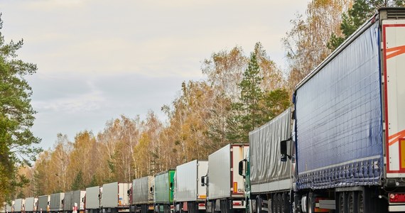 ​Około 19 godzin czekają w rano kierowcy ciężarówek na wyjazd z Polski przez przejście graniczne w Koroszczynie (województwo lubelskie), które jest jedynym działającym towarowym przejściem z Białorusią. Na osobowym przejściu w Terespolu odprawy odbywają się na bieżąco.