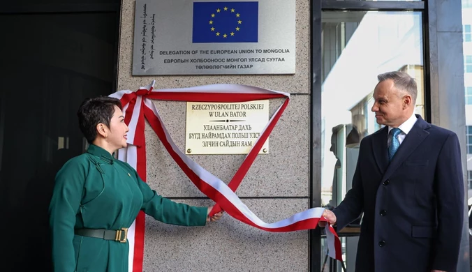 Andrzej Duda w Mongolii. Polska otwiera ambasadę w Ułan Bator