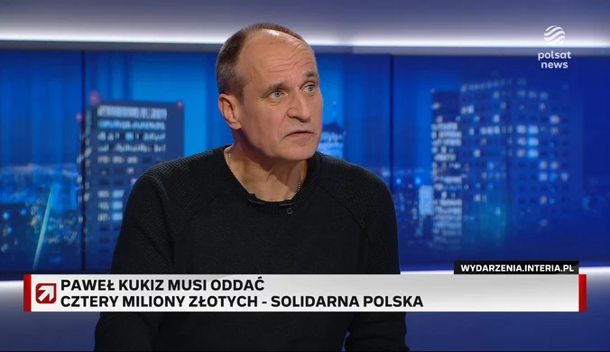 Kukiz o dotacji dla Fundacji Potrafisz Polsko: Zwrócę wielokrotnie więcej 
