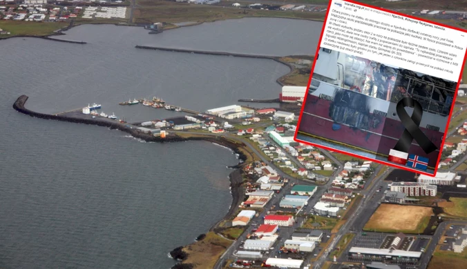 Islandia: Pożar na statku rybackim. Nie żyje Polak