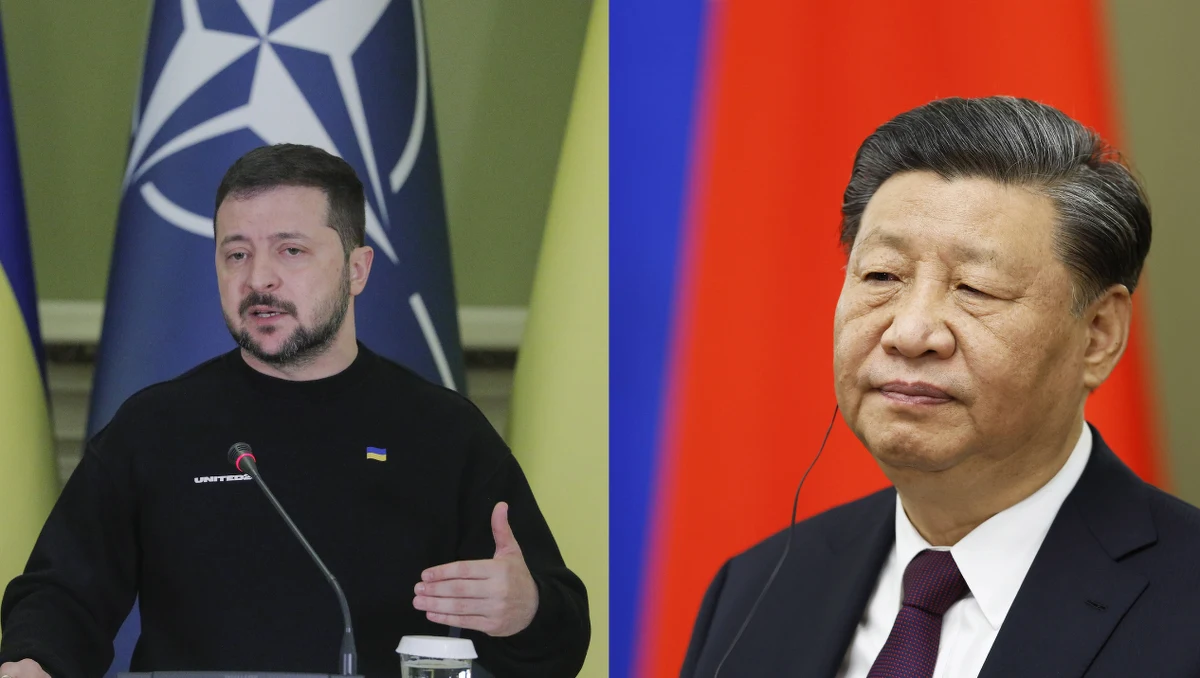Prezydenci Chin i Ukrainy, Xi Jinping i Wołodymyr Zełenski odbyli w środę rozmowę telefoniczną dotyczącą relacji tych dwóch krajów - poinformowały chińskie media państwowe. Jak przekazał Zełenski, "rozmowa była długa i znacząca". To pierwsza rozmowa obu przywódców od czasu rosyjskiej inwazji na Ukrainę.
