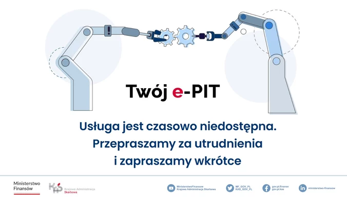 Awaria systemu e-PIT. Kłopoty tuż przed końcem terminu