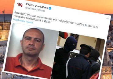 Szef najpotężniejszej włoskiej mafii schwytany. Wpadł w katedrze