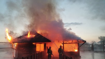Pożar w zoo w Borysewie. Zginęły zwierzęta