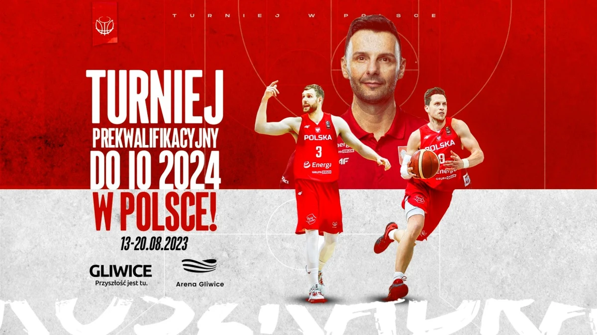 Arena Gliwice będzie gospodarzem turnieju prekwalifikacyjnego do przyszłorocznych igrzysk olimpijskich w Paryżu. Biało-Czerwoni o awans będą rywalizować od 13 do 20 sierpnia, a rywali poznają już 1 maja.