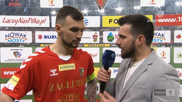 Zagłębie Sosnowiec wygrało 1:0 z ŁKS-em Łódź w piątkowym meczu 29. kolejki Fortuna 1 Ligi. Jedynego gola spotkania strzelił - kapitalnym uderzeniem z dystansu - były zawodnik "Rycerzy Wiosny", Maksymilian Rozwandowicz. - Uważam, że nie graliśmy dobrego meczu, ale nadrabialiśmy charakterem. Wykorzystaliśmy swoją szansę i zdobyliśmy cenne trzy punkty - powiedział Rozwandowicz.

W tekście zawarto link serwisu partnerskiego