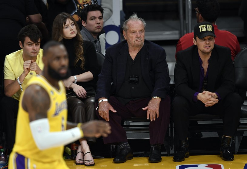 Jack Nicholson na meczu Lakersów po raz pierwszy od niemal dwóch lat