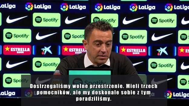 Konferecja Xaviego po tym, jak FC Barcelona pokonała Real Betis 4:0 i zbliżyła się do zdobycia tytułu La Liga w sobotę.