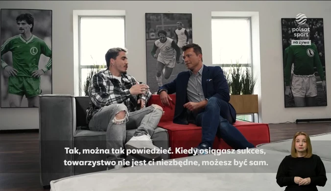 Josue w wywiadzie z Bożydarem Iwanowem ,,Ani słowa o futbolu" WIDEO 