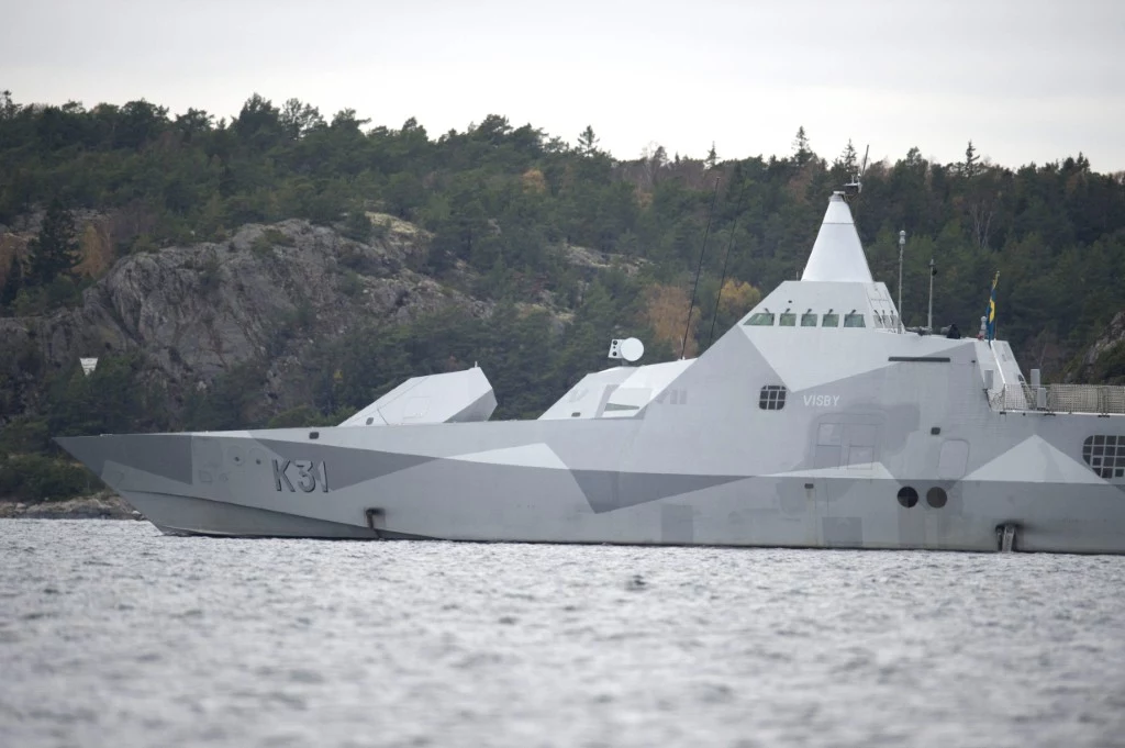Szwedzka korweta HMS Visby
