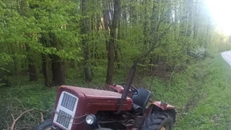 Zadzwonił na pogotowie i oznajmił, że… przejechał go własny traktor