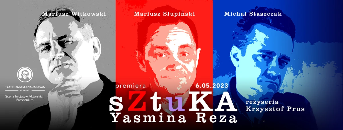 Męska przyjaźń wystawiona na próbę, zabawny tekst i niezwykła scenografia - to nowe przedstawienie "Sztuka" w Teatrze im. Stefana Jaracza w Łodzi. Dziś można obejrzeć spektakl przedpremierowo. Natomiast główny pokaz - w sobotę 6 maja.