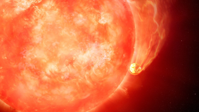 Gwiazda pożerająca planetę. Pierwsza taka obserwacja naukowców 