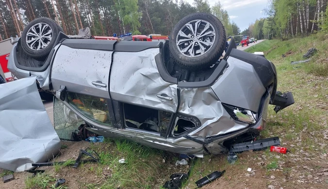 Tragiczny wypadek w Trześciance. "Autem jechali imigranci z granicy"