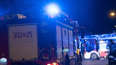 Pożar w szpitalu w Tarnowie. "Pacjent bawił się zapalniczką" 