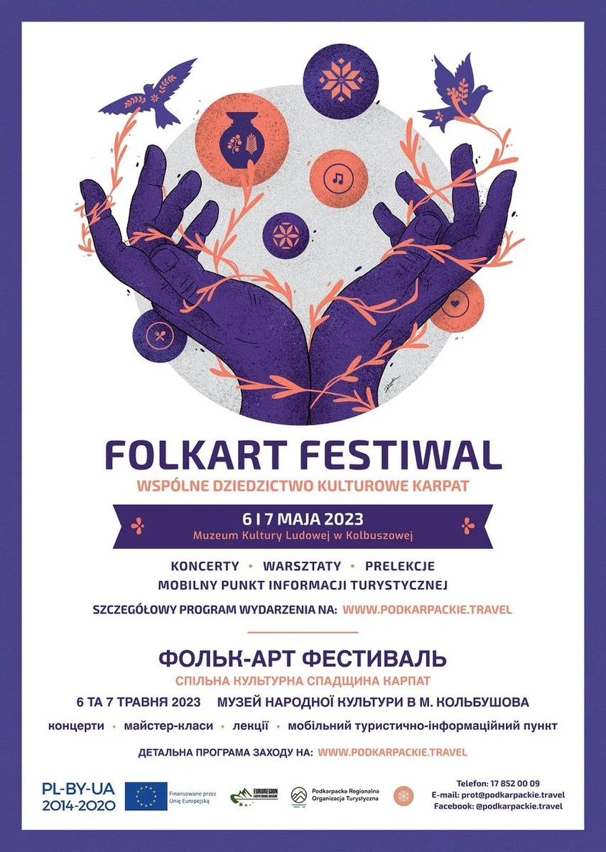 Różnorodne warsztaty rękodzielnicze, wykłady i koncerty folkowych artystów polskich i ukraińskich złożą się na program dwudniowego festiwalu FolkArt, który rozpocznie się w sobotę w Muzeum Kultury Ludowej w Kolbuszowej. Udział we wszystkich wydarzeniach jest bezpłatny.