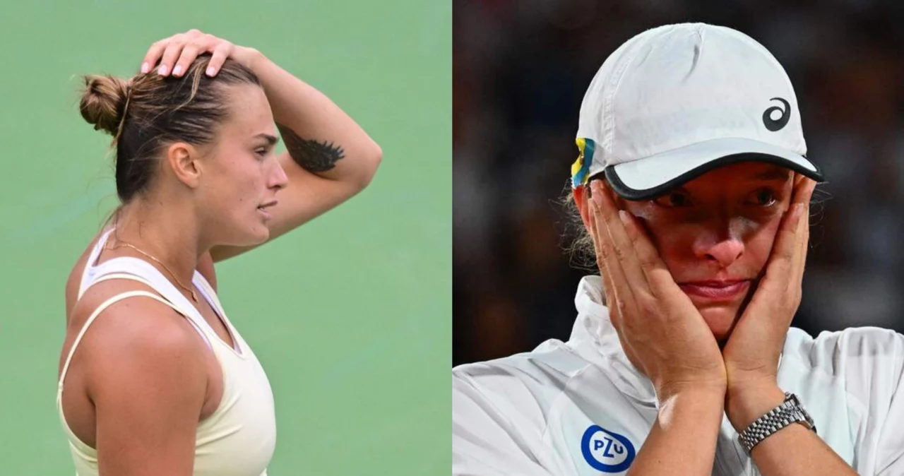 Aryna Sabalenka oraz Iga Świątek